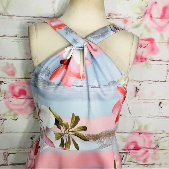 Ted Baker Umerta floral skater dress NWOT - Picture 6 of 16